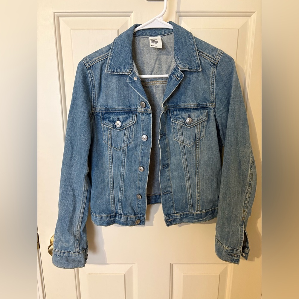 Classic Blue Denim Jean Jacket